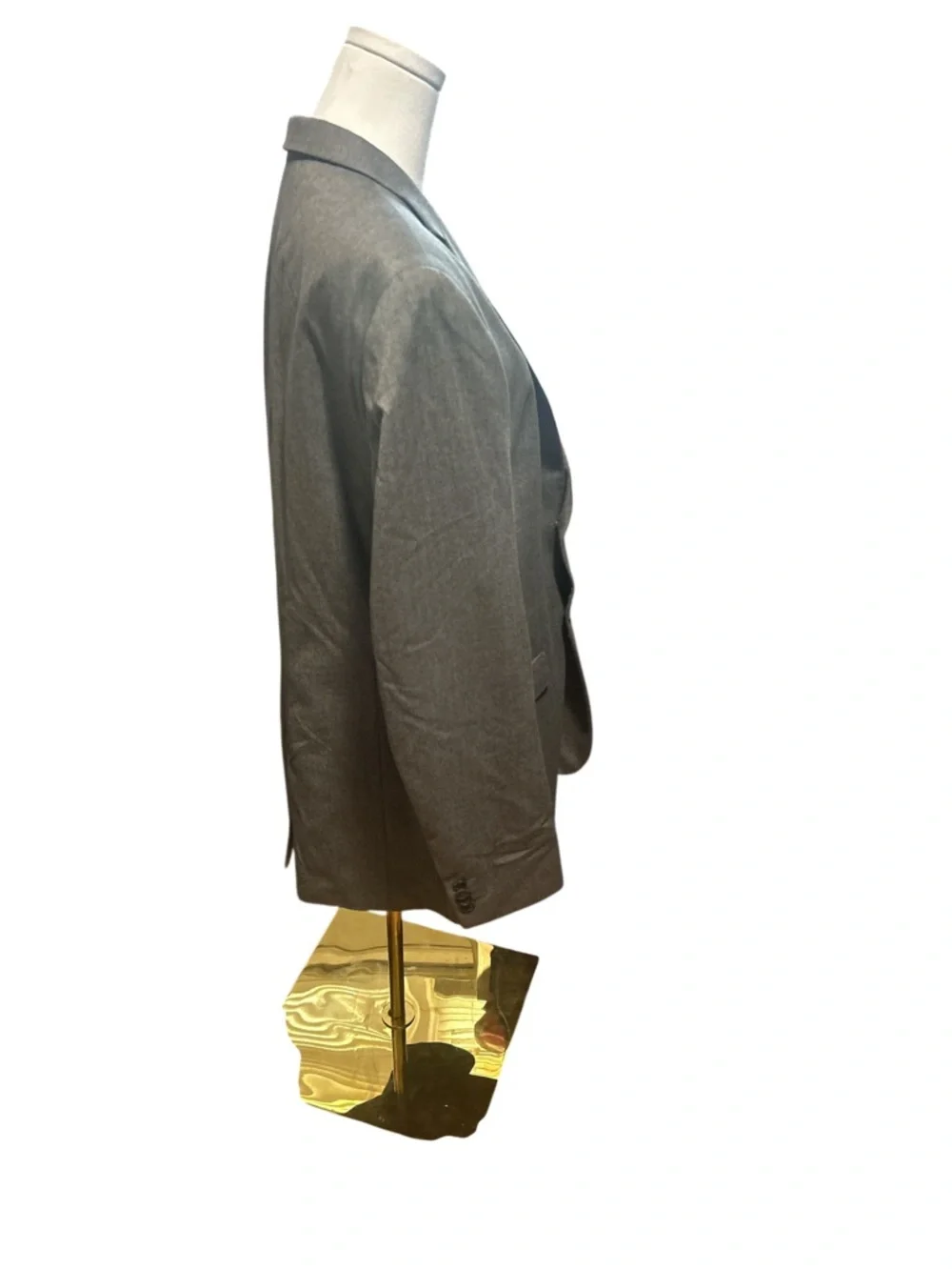 Banana Republic Men’s 44L Green Marble Blazer Tailored Office Workwear